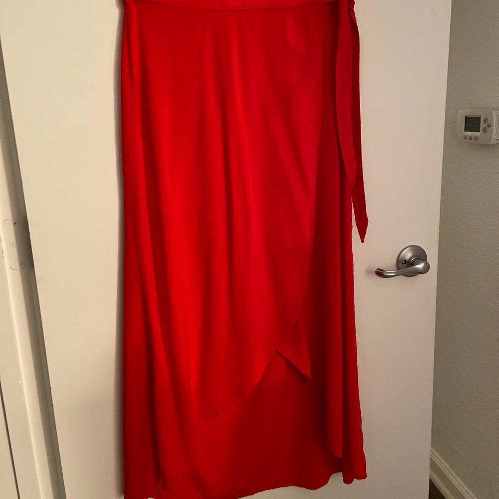 H&M envelope midi skirt